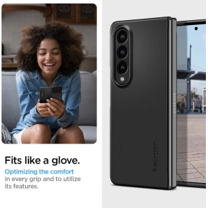 Kup Etui Spigen Airskin Samsung Galaxy Z Fold 4 Black - SPN2293BLK - {ean13} - Sklep Home Screen
