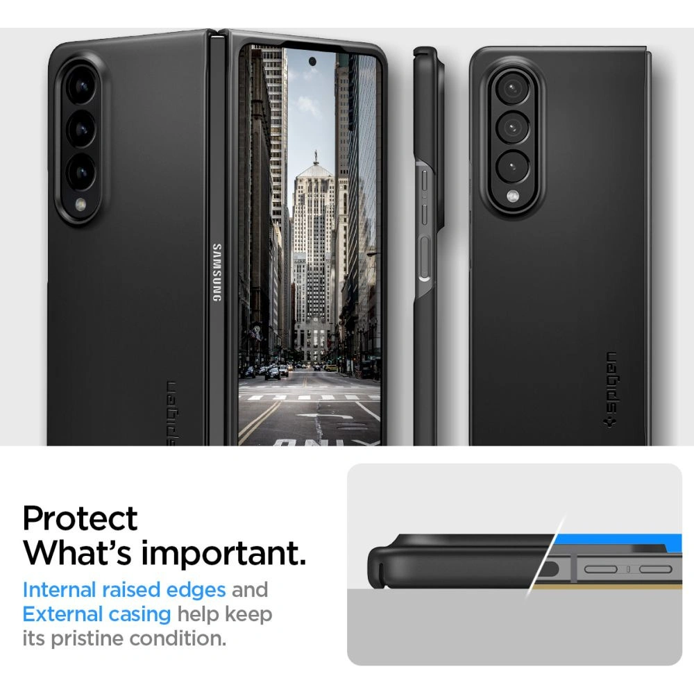 Etui Spigen Airskin Samsung Galaxy Z Fold 4 Black