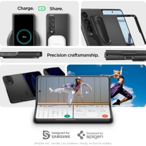Kup Etui Spigen Airskin Samsung Galaxy Z Fold 4 Black - SPN2293BLK - {ean13} - Sklep Home Screen