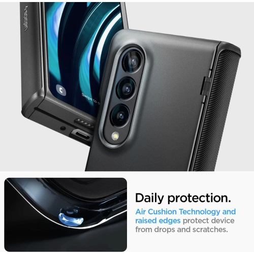 Kup Etui Spigen Slim Armor Pro Samsung Galaxy Z Fold 4 Fekete - SPN2294BLK - {ean13} - Sklep Home Screen