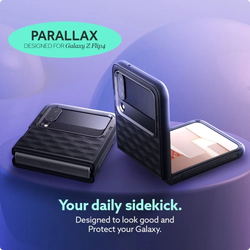 Buy Caseology Parallax Samsung Galaxy Z Flip 4 Matte Black - CSL060BLK - {ean13} - Home Screen Store Europe