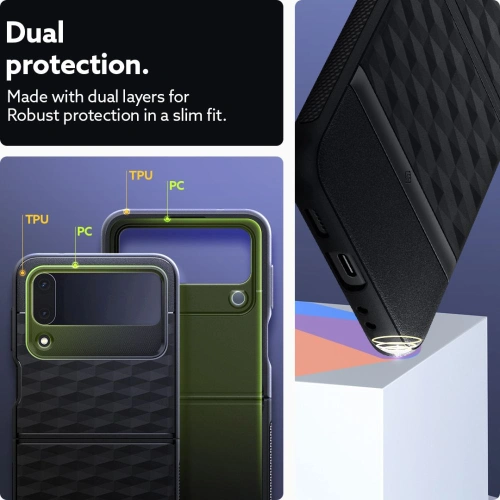 Buy Caseology Parallax Samsung Galaxy Z Flip 4 Matte Black - CSL060BLK - {ean13} - Home Screen Store Europe