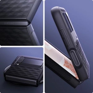 Kup Etui Caseology Parallax Samsung Galaxy Z Flip 4 Matte Black - CSL060BLK - {ean13} - Sklep Home Screen