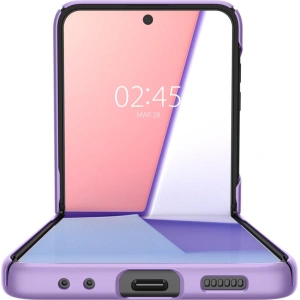 Kup Etui Spigen Airskin Samsung Galaxy Z Flip 4 Rózsaszín Lila - SPN2296PRP - {ean13} - Sklep Home Screen