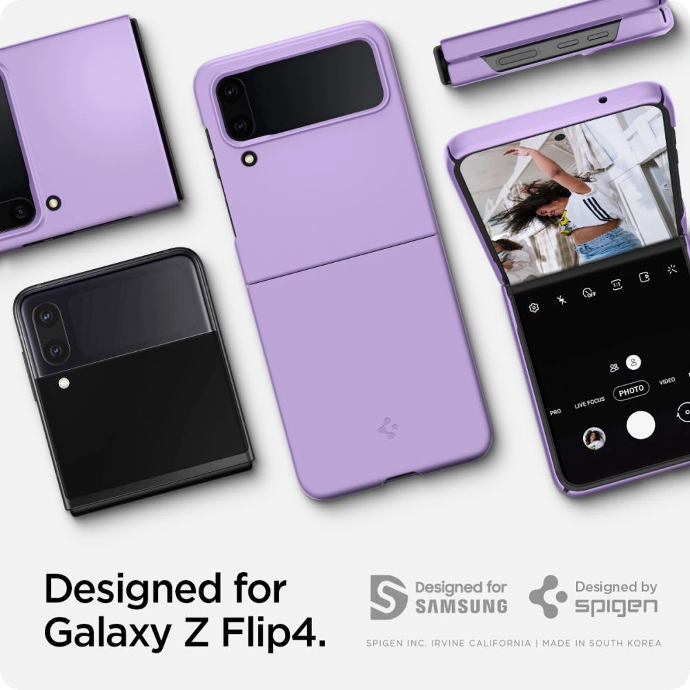 Etui Spigen Airskin Samsung Galaxy Z Flip 4 Rose Purple