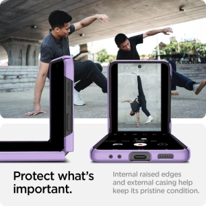Kup Etui Spigen Airskin Samsung Galaxy Z Flip 4 Purple Roz - SPN2296PRP - {ean13} - Sklep Home Screen