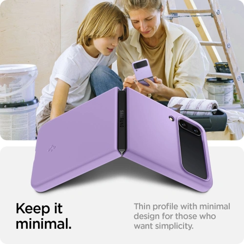 Buy Spigen Airskin Samsung Galaxy Z Flip 4 Rose Purple - SPN2296PRP - {ean13} - Home Screen Store Europe