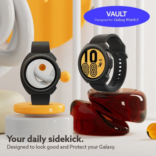 Kup Etui Caseology Vault Samsung Galaxy Watch 5/4 44mm Matte Black - CSL061BLK - {ean13} - Sklep Home Screen