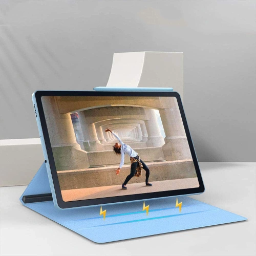 Kup Etui Tech-Protect Smartcase Magnetic Samsung Galaxy Tab S6 Lite 10.4 2022/2020 Albastru - THP1240BLU - {ean13} - Sklep Home Screen