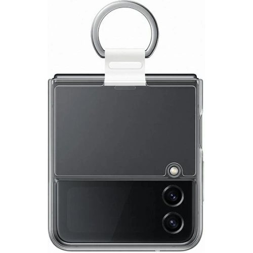Kup Hülle Samsung Galaxy Z Flip 4 EF-OF721CTEGWW durchsichtig/transparente Clear Cover Ring - SMG736CL - {ean13} - Sklep Home Screen