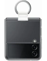 Hülle Samsung Galaxy Z Flip 4 EF-OF721CTEGWW durchsichtig/transparente Clear Cover Ring