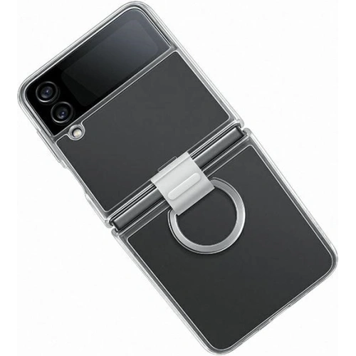 Kup Etui Samsung Galaxy Z Flip 4 EF-OF721CTEGWW przezroczysty/transparent Clear Cover Ring - SMG736CL - {ean13} - Sklep Home Screen