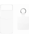 Kup Etui Samsung Galaxy Z Flip 4 EF-OF721CTEGWW przezroczysty/transparent Clear Cover Ring - SMG736CL - {ean13} - Sklep Home Screen