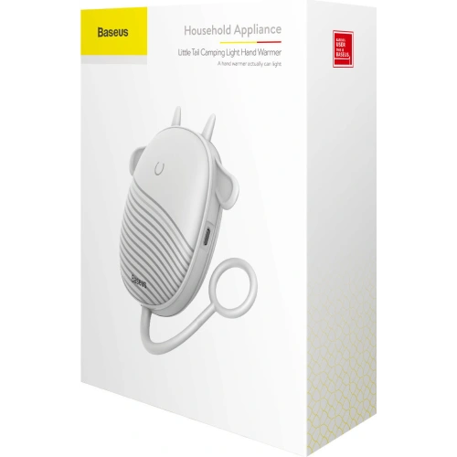 Buy Baseus wireless hand warmer with a tourist lamp gray - BSU3487 - {ean13} - Home Screen Store Europe