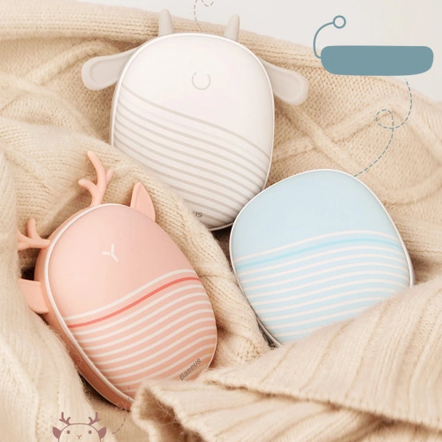 Buy Baseus wireless hand warmer with a tourist lamp gray - BSU3487 - {ean13} - Home Screen Store Europe