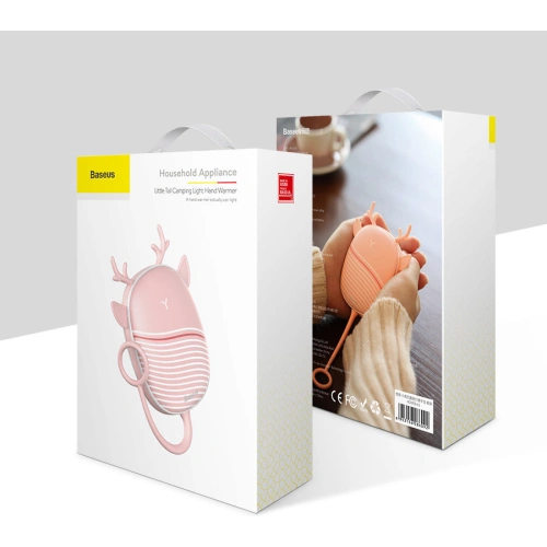 Buy Baseus wireless hand warmer with a tourist lamp gray - BSU3487 - {ean13} - Home Screen Store Europe