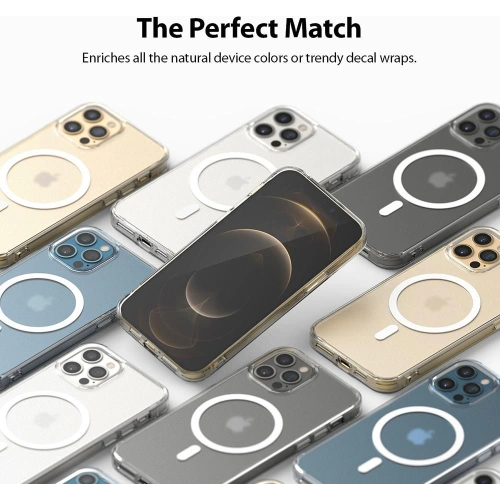 Buy Ringke Fusion Magnetic MagSafe Apple iPhone 12/12 Pro Matte Clear - RGK1611MCL - {ean13} - Home Screen Store Europe