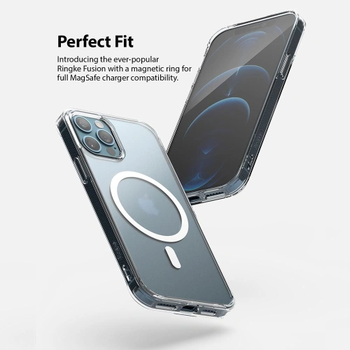 Buy Ringke Fusion Magnetic MagSafe Apple iPhone 12/12 Pro Matte Clear - RGK1611MCL - {ean13} - Home Screen Store Europe