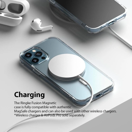 Buy Ringke Fusion Magnetic MagSafe Apple iPhone 12/12 Pro Matte Clear - RGK1611MCL - {ean13} - Home Screen Store Europe