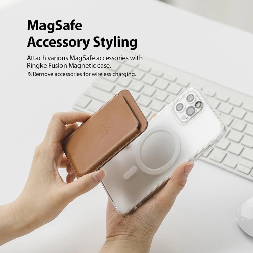 Buy Ringke Fusion Magnetic MagSafe Apple iPhone 12/12 Pro Matte Clear - RGK1611MCL - {ean13} - Home Screen Store Europe