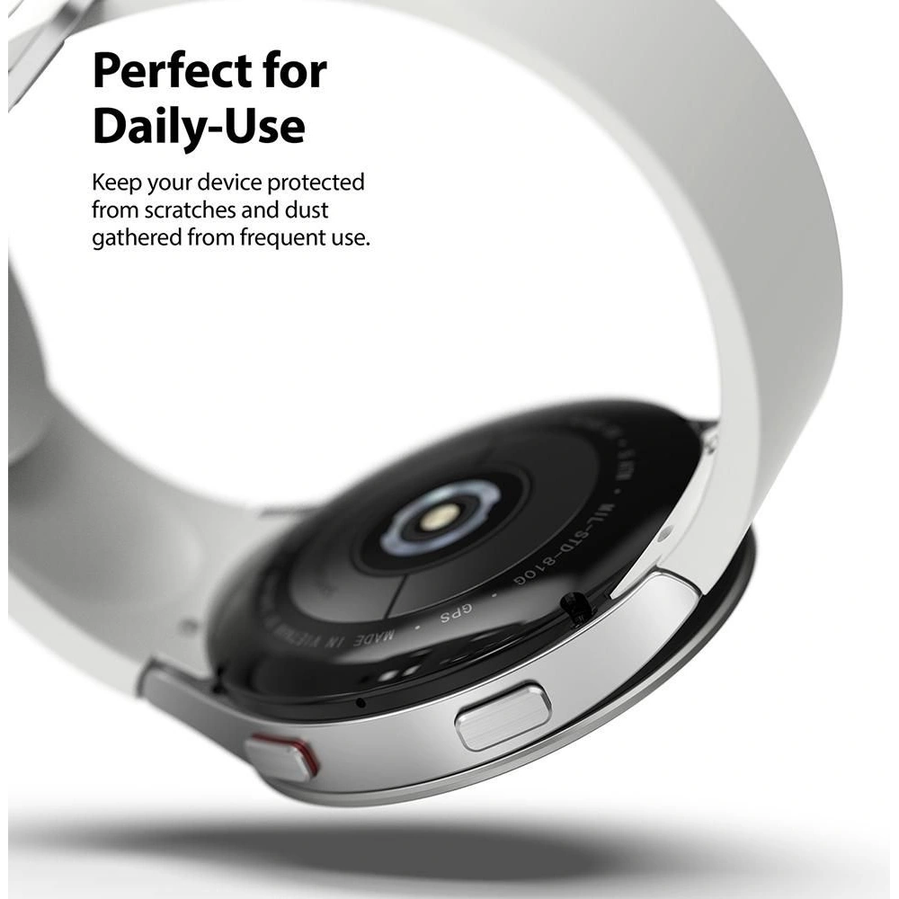 Nakładka Ringke Bezel Styling Samsung Galaxy Watch 5/4 40mm stal nierdzewna 40-01 Silver