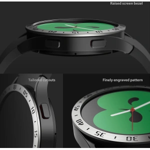 Kup Fém keret Ringke stílus Samsung Galaxy Watch 5/4 40mm rozsdamentes acél 40-02 Fekete - RGK1618SBLK - {ean13} - Sklep Home Screen