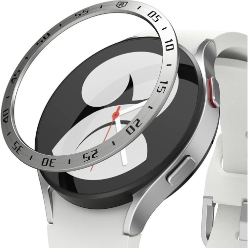 Kup Nakládka Ringke Bezel Styling Samsung Galaxy Watch 5/4 44mm nerezová ocel 44-01 Stříbrná - RGK1619SSLV - {ean13} - Sklep Home Screen