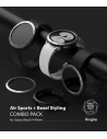 Kup Nakládka Ringke Bezel Styling 40-01 + etui Ringke Air Sports Samsung Galaxy Watch 4 40mm Černá/Stříbrná - RGK1620BLKSLV - {ean13} - Sklep Home Screen