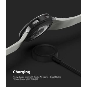 Buy Ringke Bezel Styling 40-01 + Ringke Air Sports Samsung Galaxy Watch 4 40mm Black/Silver - RGK1620BLKSLV - {ean13} - Home Screen Store Europe