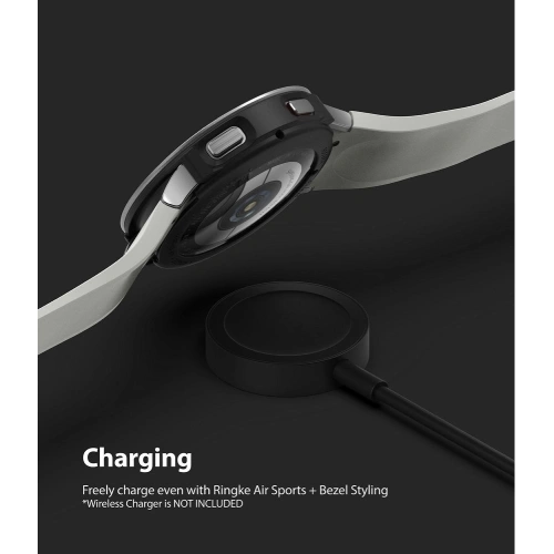 Kup Nakládka Ringke Bezel Styling 40-01 + etui Ringke Air Sports Samsung Galaxy Watch 4 40mm Černá/Stříbrná - RGK1620BLKSLV - {ean13} - Sklep Home Screen