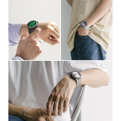 Kup Nakládka Ringke Bezel Styling 40-01 + etui Ringke Air Sports Samsung Galaxy Watch 4 40mm Černá/Stříbrná - RGK1620BLKSLV - {ean13} - Sklep Home Screen