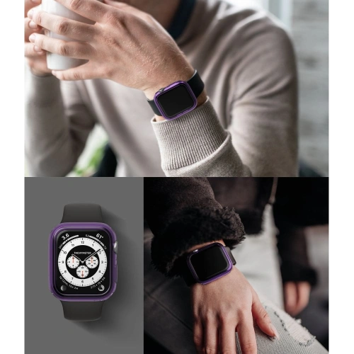 Kup Etui Ringke Slim Apple Watch 4/5/6/7/SE/8/9 40/41MM Átlátszó + Fekete [2 PACK] - RGK1622CLBLK - {ean13} - Sklep Home Screen