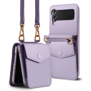 Kup Etui Ringke Folio Signature Card Pocket Samsung Galaxy Z Flip 3 Light Purple - RGK1623PRP - {ean13} - Sklep Home Screen