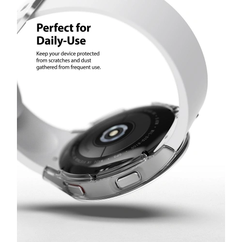 Kup Hülle Ringke Slim Samsung Galaxy Watch 4 44mm Transparent + Schwarz [2 PACK] - RGK1625CLBLK - {ean13} - Sklep Home Screen