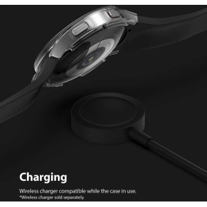 Buy Ringke Slim Samsung Galaxy Watch 4 44mm Clear + Black [2 PACK] - RGK1625CLBLK - {ean13} - Home Screen Store Europe