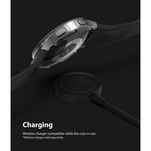 Kup Hülle Ringke Slim Samsung Galaxy Watch 4 44mm Transparent + Schwarz [2 PACK] - RGK1625CLBLK - {ean13} - Sklep Home Screen