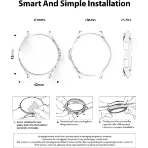Kup Etui Ringke Slim Samsung Galaxy Watch 4 Classic 42mm Clear [2 PACK] - RGK1626CL - {ean13} - Sklep Home Screen