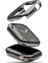 Kup Case Ringke Slim Apple Watch 4/5/6/7/8/9/SE 44/45mm Clear + Dark Chrome [2 PACK] - RGK1631CLCHR - {ean13} - Sklep Home Screen