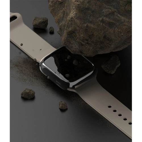 Kup Case Ringke Slim Apple Watch 4/5/6/7/8/9/SE 44/45mm Clear + Dark Chrome [2 PACK] - RGK1631CLCHR - {ean13} - Sklep Home Screen