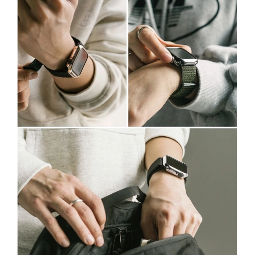 Kup Etui Ringke Slim Apple Watch 4/5/6/7/8/9/SE 44/45mm Átlátszó + Sötét Króm [2 PACK] - RGK1631CLCHR - {ean13} - Sklep Home Screen