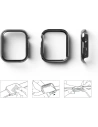 Kup Case Ringke Slim Apple Watch 4/5/6/7/8/9/SE 44/45mm Clear + Dark Chrome [2 PACK] - RGK1631CLCHR - {ean13} - Sklep Home Screen