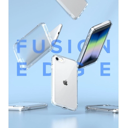 Kup Etui Ringke Fusion Edge Apple iPhone SE 2022/SE 2020/8/7 Matné Čiré - RGK1633MCL - {ean13} - Sklep Home Screen