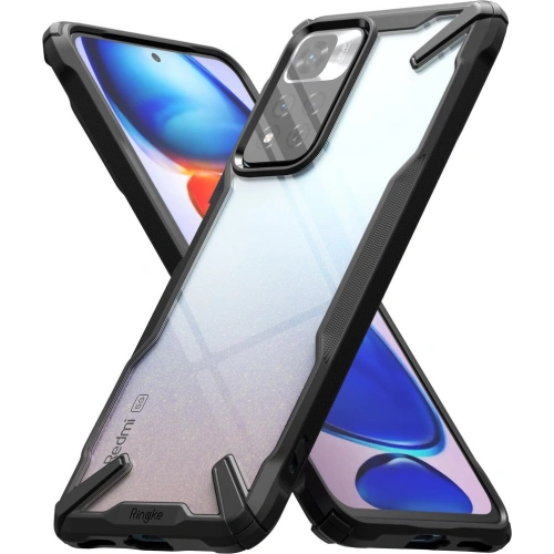 Kup Etui Ringke Fusion-X Redmi Note 11 Pro+ 5G Fekete - RGK1635BLK - {ean13} - Sklep Home Screen