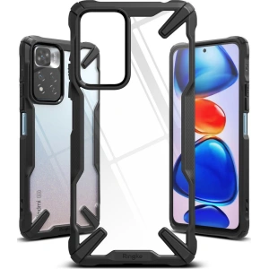 Kup Etui Ringke Fusion-X Redmi Note 11 Pro+ 5G Fekete - RGK1635BLK - {ean13} - Sklep Home Screen