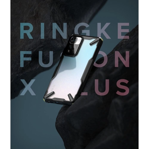 Kup Etui Ringke Fusion-X Redmi Note 11 Pro+ 5G Fekete - RGK1635BLK - {ean13} - Sklep Home Screen