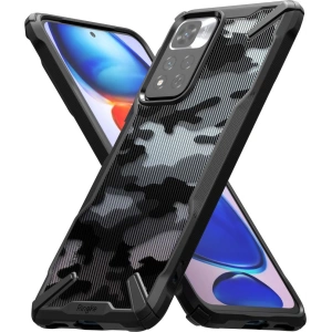 Kup Etui Ringke Fusion-X Redmi Note 11 Pro+ 5G Camo (Moro) Fekete - RGK1636MOB - {ean13} - Sklep Home Screen