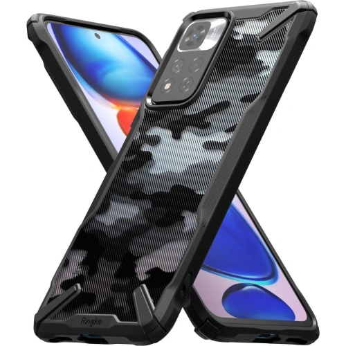 Kup Hülle Ringke Fusion-X Redmi Note 11 Pro+ 5G Camo (Camouflage) Schwarz - RGK1636MOB - {ean13} - Sklep Home Screen