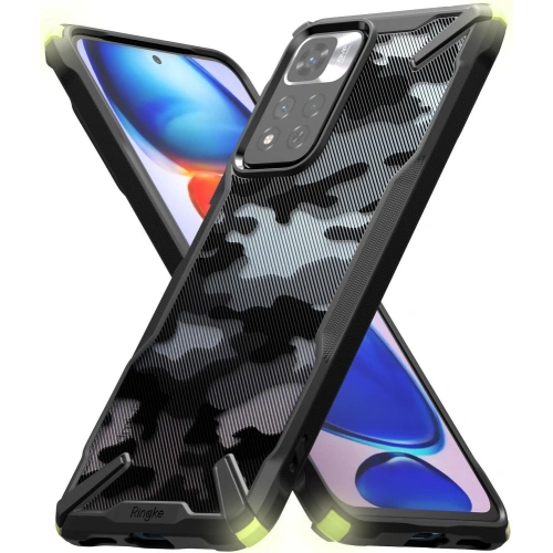 Buy Ringke Fusion-X Redmi Note 11 Pro+ Plus 5G Camo Black - RGK1636MOB - {ean13} - Home Screen Store Europe