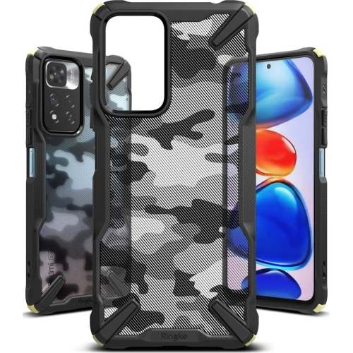 Kup Hülle Ringke Fusion-X Redmi Note 11 Pro+ 5G Camo (Camouflage) Schwarz - RGK1636MOB - {ean13} - Sklep Home Screen