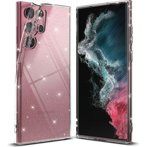 Kup Etui Ringke Air Samsung Galaxy S22 Ultra Glitter Clear - RGK1640GCL - {ean13} - Sklep Home Screen